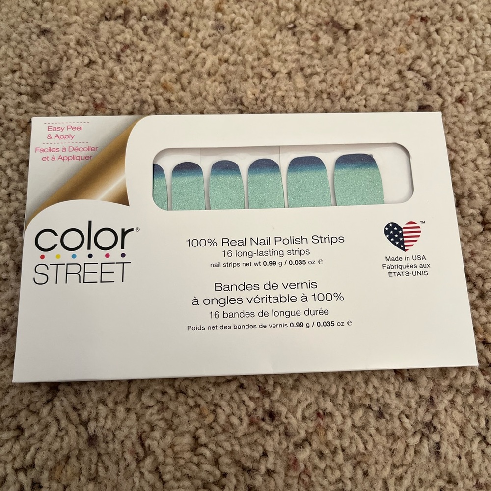 Color Street Nails Long Time No Sea